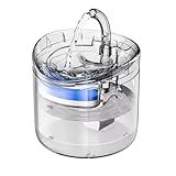 Fonte Bebedouro Pet Automático De Água Elétrico Gato Cachorro Animal De Estimação Anti Respingo Silencioso 2 Litros Dispenser Filtro Triplo