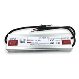 Fonte Blindada 12v 10a A Prova D Água Ip67 Bivolt P Led