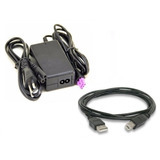 Fonte Cabo Usb P Impressora Hp 1516 Deskjet 22v Plug Roxo