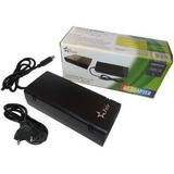 Fonte Cabo Xbox 360 Super Slim E 120w Bivolt 110 220v 1 Pino
