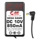 Fonte Carregador 10v Video Game Gear Sega Tectoy