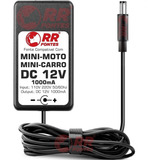 Fonte Carregador 12v 1a Para Babycars Mini Carros Mini Moto