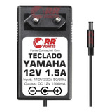 Fonte Carregador 12v Para Yamaha Teclado Digital Psr f51
