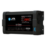 Fonte Carregador Automotiva Jfa 200a Slim Bivolt Voltímetro