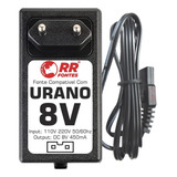 Fonte Carregador Balança Urano 8v 500ma Novo Pop Z s Bivolt