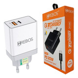 Fonte Carregador Duplo Turbo 20w Para iPhone Samsung Xiaomi
