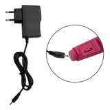 Fonte Carregador Lixadeira Motor De Unhas 9v 12vdc Bivolt 110v 220v