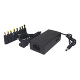 Fonte Carregador Notebook Netbook Laptop Universal 8 Pinos Conectores 120w 8a Entrada Bivolt 12v A 24v Ajustável Inova