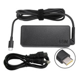 Fonte Carregador Para Lenovo Thinkpad E14 Gen 2 65w Tipo C