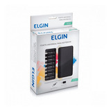 Fonte Carregador Universal Notebook Elgin 46rfe90w000 9 Conectores 90w Preto 110 220v