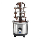 Fonte Cascata De Chocolate Fondue Queijo 4 Torres 127v 110v
