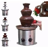 Fonte Cascata De Chocolate Luxor 110 V Cor Prateado 110v