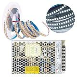 Fonte Chaveada Driver MEAN WELL LRS 150 Fita Led 2835 5m 240 Leds Sm 6000k