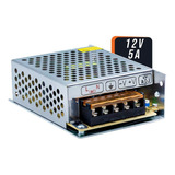 Fonte Colméia Chaveada 12v 5a 60w Bivolt Haiz Para Led Som Cftv Câmeras