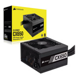 Fonte Corsair Cx650 Atx 80 Plus Bronze Pfc Ativo