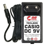 Fonte Dc 9v 850ma Para Piano Teclado Casio Lk 45 Lk 46 Lk 50