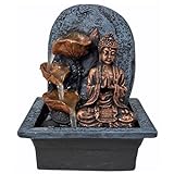 Fonte De Água Buda Hindu Zen