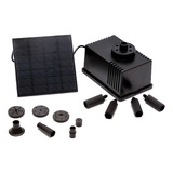 Fonte De Água Chafariz Energia Solar Com 7 Bicos Diferentes