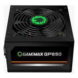 Fonte De Alimentação Gamemax Gp 650w