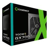 Fonte De Alimentação Gamemax Gx700 80 Plus Gold 700w Black