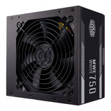 Fonte De Alimentação Para Pc Cooler Master Technology Mwe White Series Mpe 7501 acaaw 750w Black 127 220v