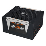Fonte De Alimentação Para Pc Giga byte Technology Aorus Gp ap750gm 750w Black 127 220v