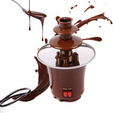 Fonte De Chocolate Em Cascata De 3 Andares Fácil De Usar Cor