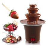 Fonte De Chocolate Em Cascata De 3 Andares Fácil De Usar