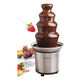 Fonte De Fondue De Chocolate Nostalgia 4 Tier 950ml Inoxidáv