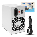 Fonte Knup Kp 517 Atx 200w Sata 24 Pinos 110 220v Manual Com Cabo De Alimentação