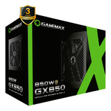 Fonte Modular Gamemax Gx850 850w 80 Plus Gold Preta