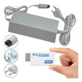 Fonte Para Nintendo Wii Compatível Adaptador Hdmi 1080p