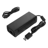 Fonte Para Xbox 360 Slim 2 Pinos Bivolt Cabo De Energia Volt