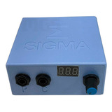 Fonte Sigma De Tatuagem Elêtronica Digital 3a Azul Claro