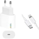 Fonte Turbo Para IPhone Carregador Turbo Para IPhone Usb C 25w Para IPhone 7 8 11 12 13 Gama Multimarcas