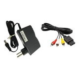 Fonte Tz Compatível 9v Nintendo Cabo Rca
