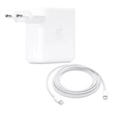 Fonte Usb c 87w Para Apple Macbook Pro Air Cabo 2m