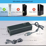 Fonte Xbox 360 Fat Arcade Zephyr falcon jasper 110v 175w