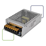 Fontes Chaveada 10a 12 5v 120w Camera Fita Som Bivolt Cftv