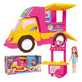 Food Truck Sorveteria Da Judy Com Boneca 0139 Samba Toys