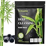 Foot Pads Deep Cleansing Foot Pads For Stress Relief Better Sleep Foot Care Organic Foot Patches With Bamboo Vinegar Ingredients For Best Results Xuef