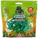 Forças Armadas Coloridas 24 Peças Gulliver