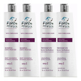 Force De Frizz 2 Kits Semi Definitiva 4x1litro Super Brind