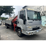 Ford Cargo 712 Munck Carroceria Caminhão Munck Facchini 2011