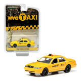 Ford Crown Victoria 2011 Taxi New York City Greenlight 1/64