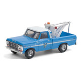 Ford F 250 1979 Guincho Ny Police Exclusive Greenlight 1 64