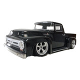 Ford F100 Preta Bolha Para Automodelo Escala 1 10