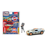 Ford Gt 40 1965 Gulf Aw Auto World Mijo Exclusivo 1 64