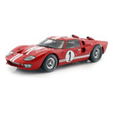 Ford Gt 40 Mk Ii 1966 1 Vermelho Shelby Collectibles 1 18