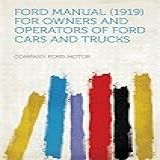 Ford Manual For Owners And Operators